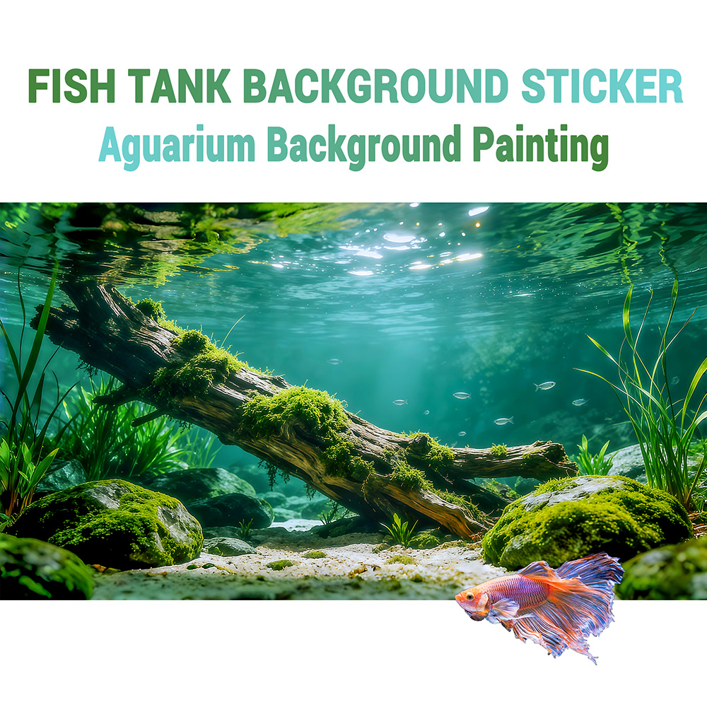 Aquarium Driftwood - Декоративные наклейки для аквариума: плавучие коряги