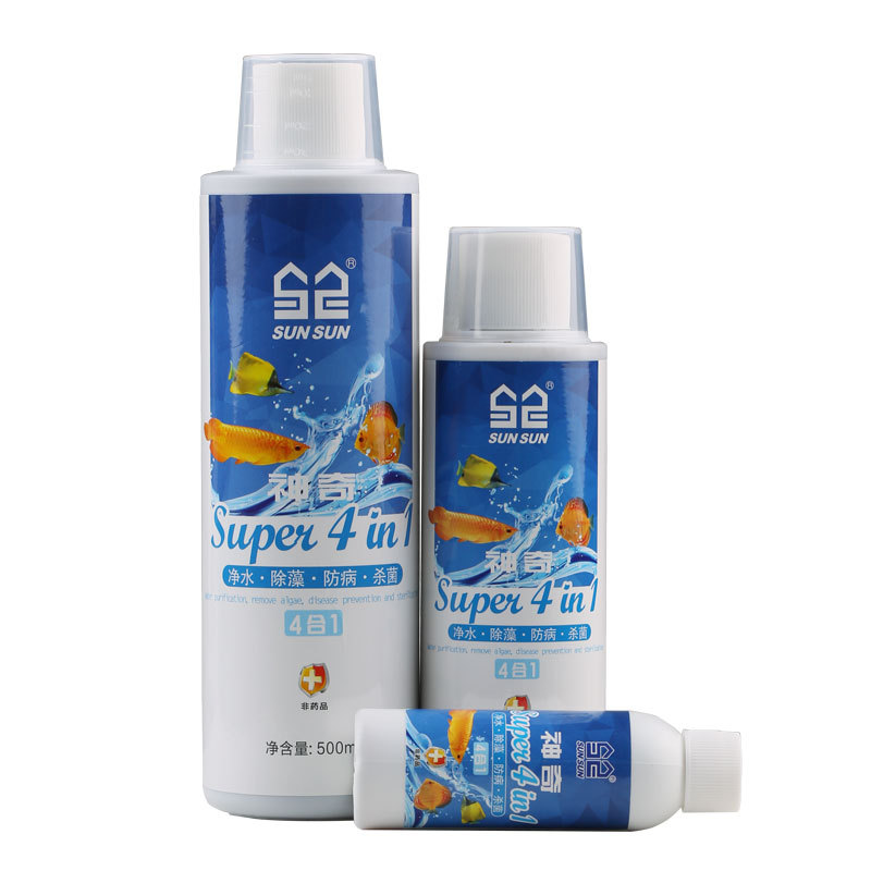 Planted Aquarium Algae Control - Кондиционер для аквариумной воды Sunsun 4-в-1