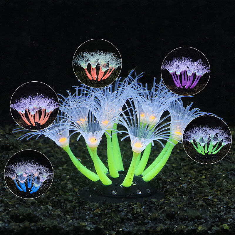 Силиконовые светящиеся искусст – обзор и цена Live Plant Aquarium