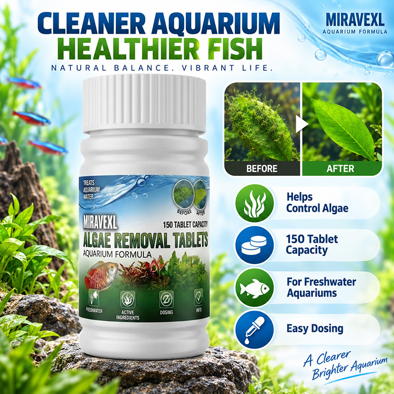 MIRAVEXL, 150 таблеток, средст – обзор и цена Planted Aquarium Cleaning