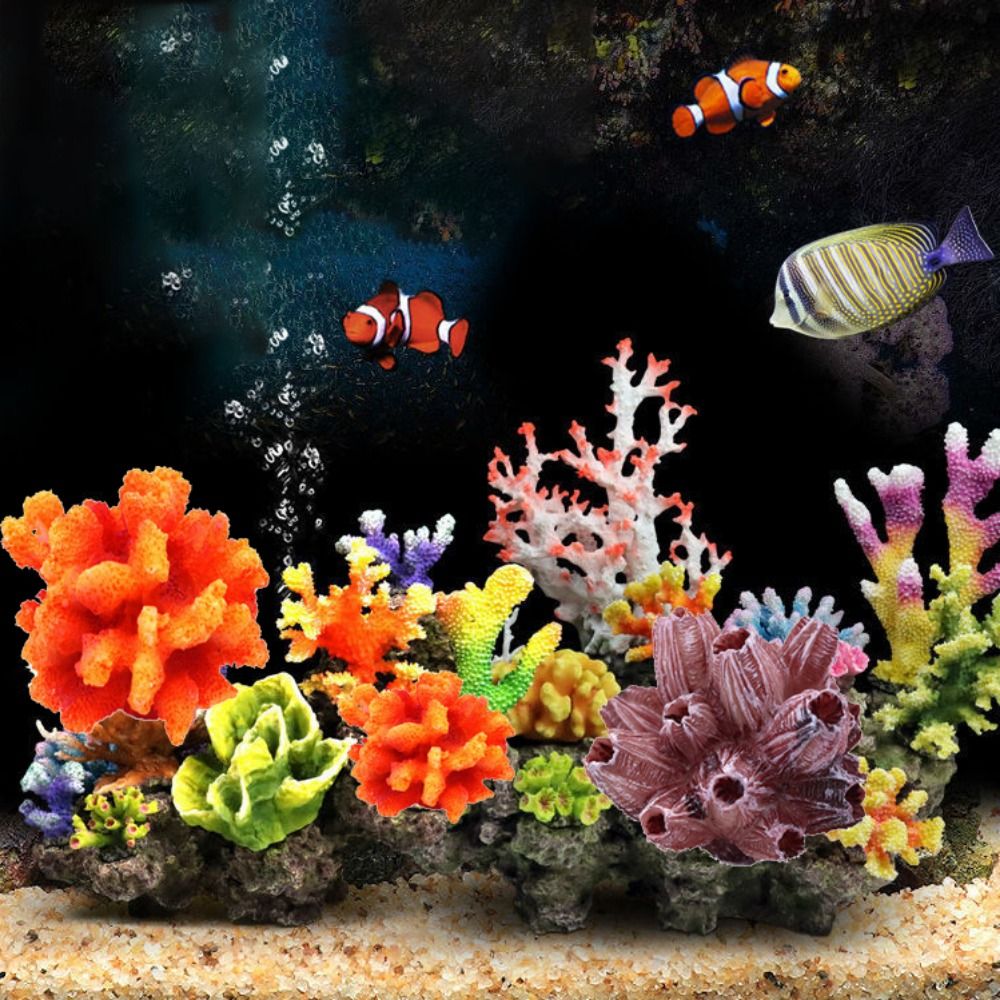 Красочные 1 шт., реалистичная  – обзор и цена Aquarium Plant Substrate