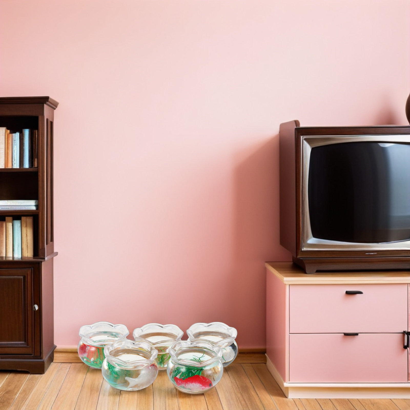 5 шт. миниатюрных рыбных чашек – обзор и цена Planted Tank